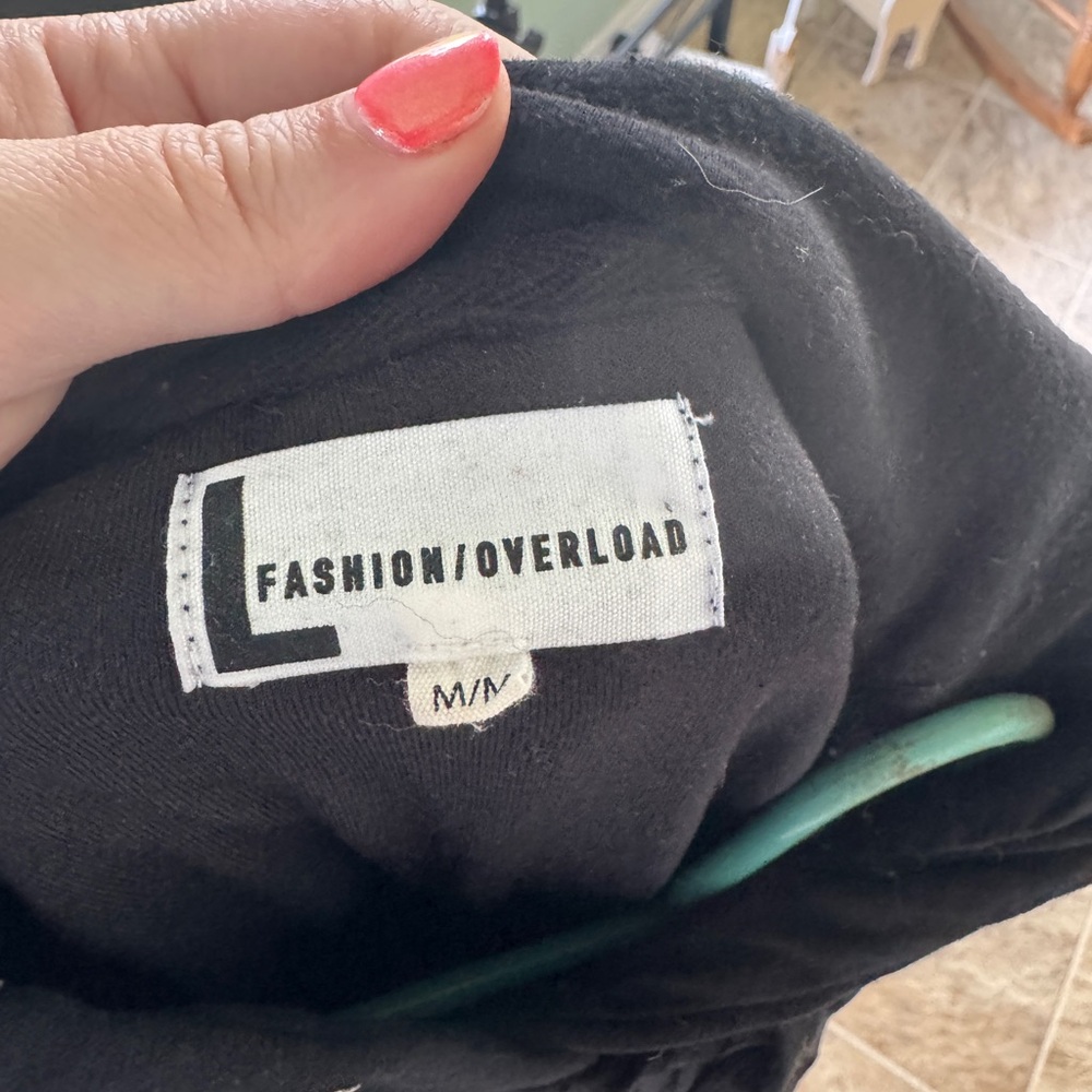 Black Velvet Women's Hoodie - Picture 3 of 4